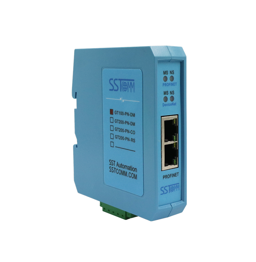 DeviceNet / PROFINET IO Gateway