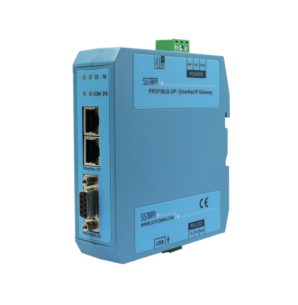 PROFIBUS-DP / EtherNet/IP Gateway