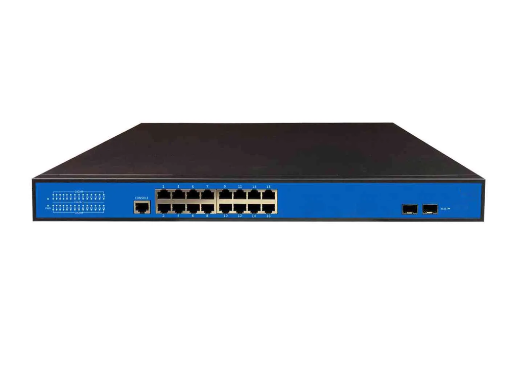 18 Ports Full Gigabit Managed PoE Switch