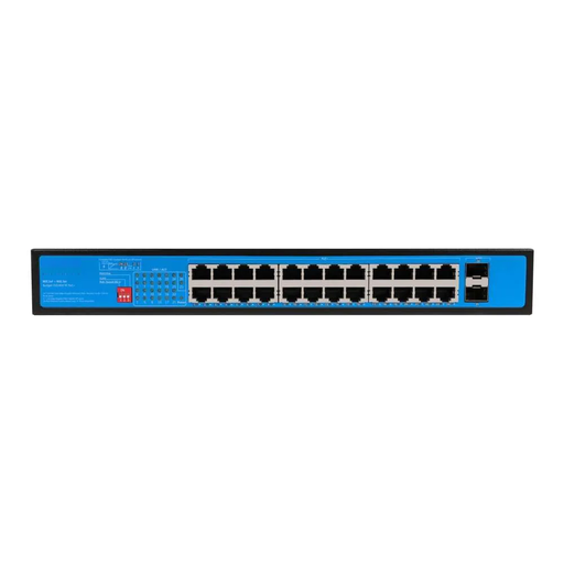 [XC-S1926CG-AP-AT] 400W 24 Ports Full Giga PoE Switch with 2 Giga*SFP Slot